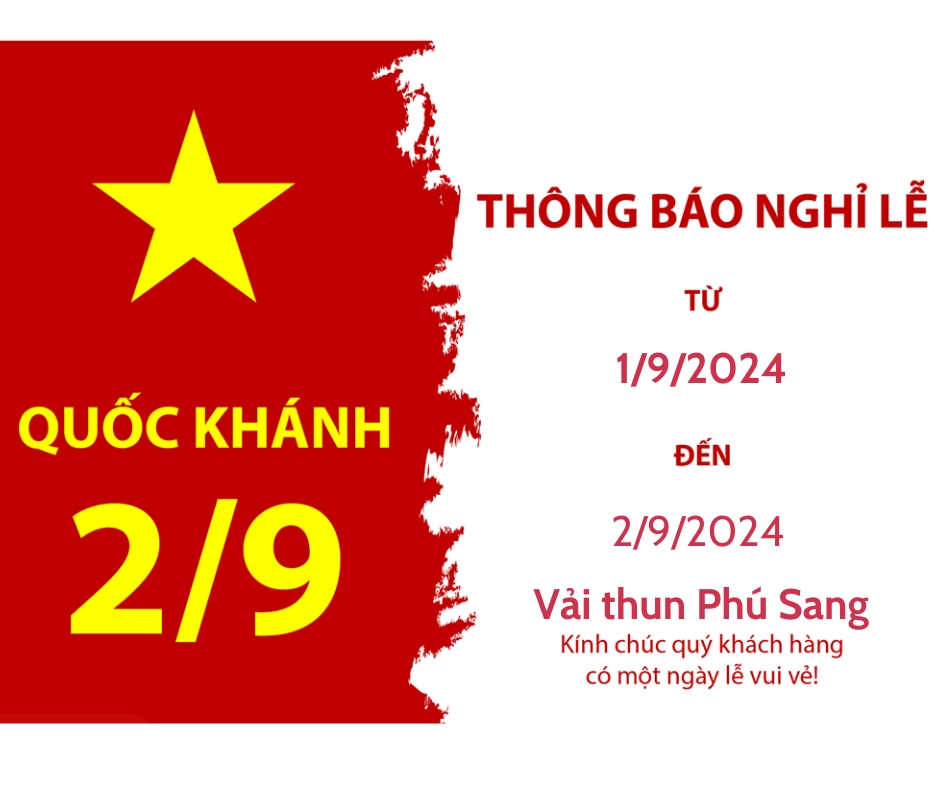 Nghỉ lễ 2.9