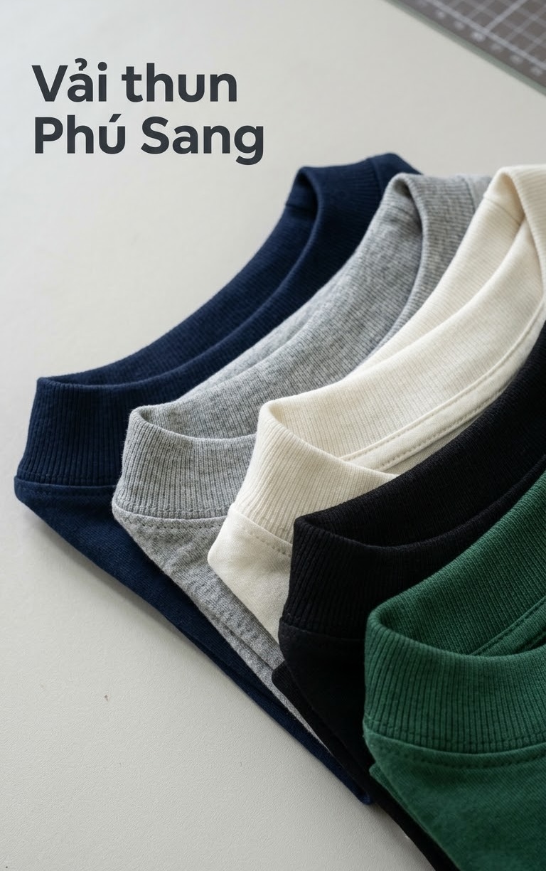 Khắc phục bo cổ áo thun bị giãn
