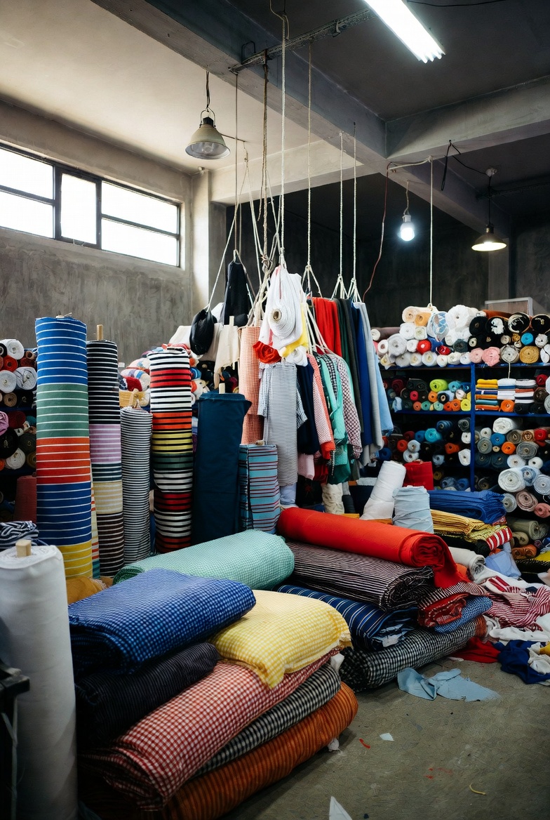 vải thun nguyên cuộn