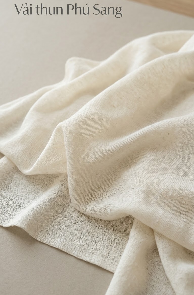 Vải thun bị bai