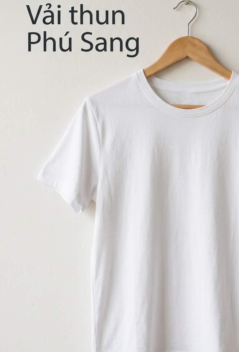 Áo thun từ vải thun cotton