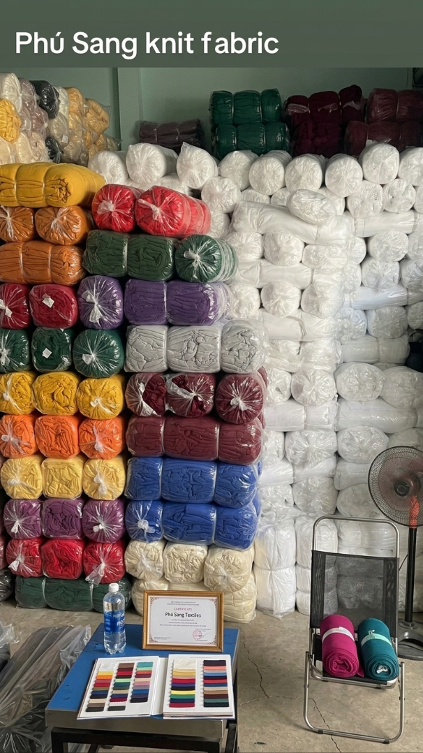 Xưởng vải thun Phú Sang