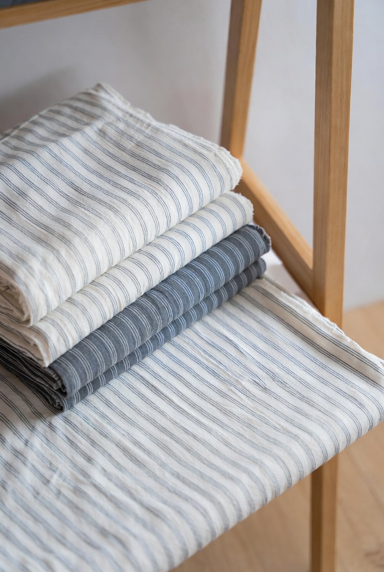 Vải thun borip sọc