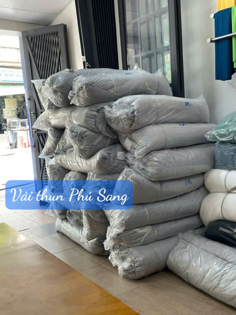 Vải thun dẻo visco màu muối tiêu